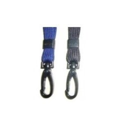 Snur textil pentru ecuson cu carabina plastic, Mapi