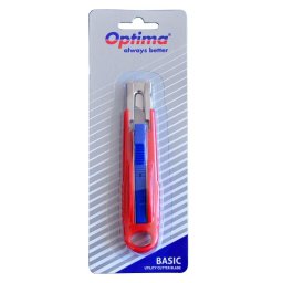 Cutter cu lama trapezoidala, auto-retractabil, Optima basic