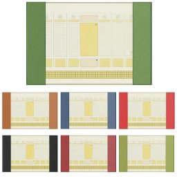 Mapa birou piele ecologica 56x38cm, 70 file, Alicante Precision