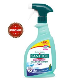 Sanytol dezinfectant anticalcar pentru baie 500 ml + 250 ml PROMO