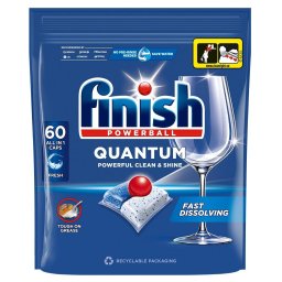 Detergent vase 60 tablete Finish Quantum Powerball All in 1