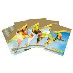 Vocabular 24 file, hartie 80g/mp, Silence Gold