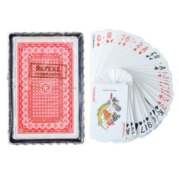 Carti de joc din plastic Royal