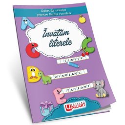 Caiet Invatam literele colorand, 32 pagini