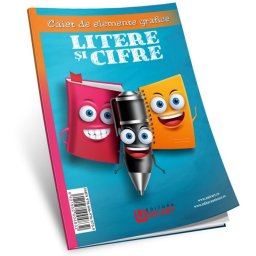 Caiet cifre si litere, 96 pagini