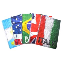 Caiet A4 70 file cu spirala, coperta plastic, matematica, Statovac