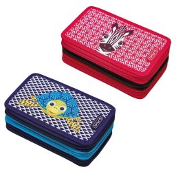 Penar Herlitz echipat 3 compartimente, 31 piese, Cute Animals
