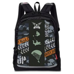 Rucsac ergonomic Nikidom Roller Run Camo, compartiment laptop 15"