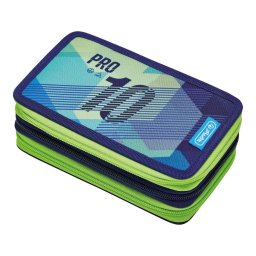 Penar Herlitz echipat 31 piese, 3 compartimente, Green Goal