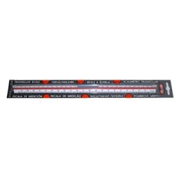 Scarar 30cm, geodezie - 1:1000, 1:2000, 1:5000, 1:720, 1:1440, 1:2880, Koh-I-Noor