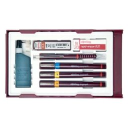 Trusa Rotring Isograph College, 3 stilouri