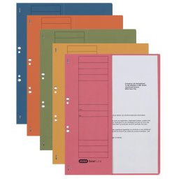 Dosar carton color cu capse 1/2 ELBA