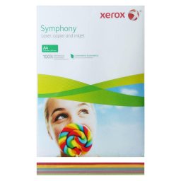 Hartie Xerox A4 color, 5x50 coli, mix intermediar