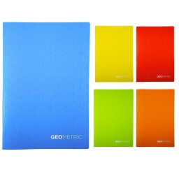 Caiet A4 Premium 60 file, hartie 80g/mp, coperta 300g/mp, Elisa Geometrics, FSC