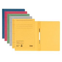 Dosar carton color cu sina, 250 g/mp, Leitz