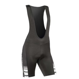 Pantaloni Scurti cu Bretele M-Wave,Negru/Alb , S