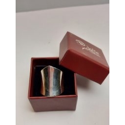 Inel pentru Dama, Jolie, Argint 925, Model Cilindric, 4.97 g ,2.5 cm x 1.8 cm, Marimea 56, Argintiu