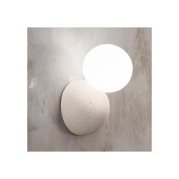Ondaluce - Aplica de perete ROCK 1xG9/7W/230V beton/alb