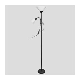Lampadar WENDY 1xE27/100W/230V + 1xE14/40W negru
