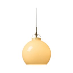 Halo Design 748075 - Lustra suspendată pe cablu TOSCANA 1xE27/40W/230V, Ø36 cm, bej/alamă