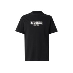 GUESS T-Shirt Ss Cn Embroidery Logo M6RI22K8FQ4 jblk jet black a996