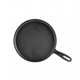 Tigaie din fonta pentru clatite 28 cm, Perfect Home, maner lung