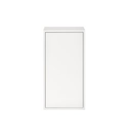 Dulap suspendat Leziter Boxie cu 1 usa, alb, 80x40x37 cm, modular