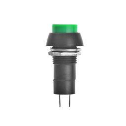 Buton auto cu retinere ON/OFF verde pentru instalatii electrice 12V/24V