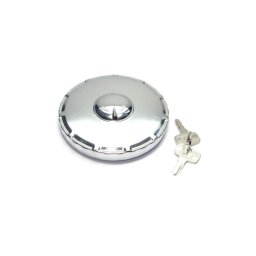 Buson rezervor camion cromat cu 2 chei, 11 cm (HF05-01056)