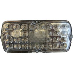 Lampa stop camion LED 12V, 15x18 cm, montaj pe surub (masa pe caroserie)