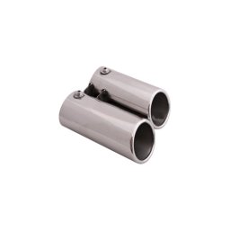Ornament toba dublu compatibil BMW Seria 3 E90, prindere cu surub (E90S3)