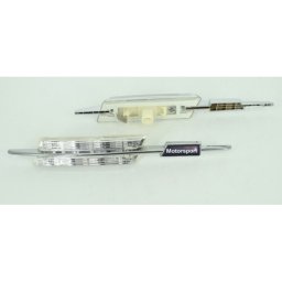 Set lampi semnalizare laterale LED transparente compatibile BMW, E-mark (ART-7127)