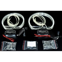 Set Angel Eyes CCFL 6000K pentru BMW Seria 3 E46 (far fara lupa) - 4 inele