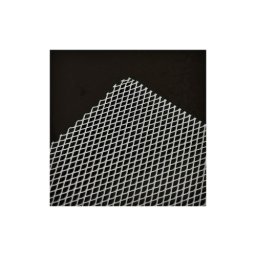 Plasa tuning din aluminiu cromat 100x33 cm pentru grila auto, universala