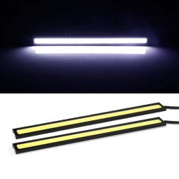 Set lumini de zi LED COB 17 cm, slim, lumina puternica (2 buc.)