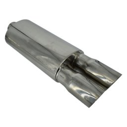 Toba sport SHUN02 cu silencer, 54 cm, intrare Ø 62 mm, finisaj inox