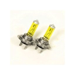 Set 2 becuri auto halogen H7 12V 55W, lumina galbena (OEM)