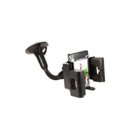 Suport telefon auto Premium cu ventuza si prindere la grila, brate reglabile