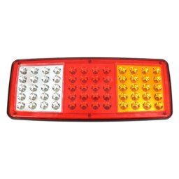Stop camion LED 24V 15x75 cu 4 functii, 33,5 x 14,5 cm