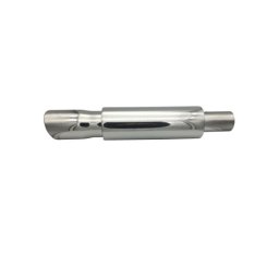 Toba inox universala din otel inoxidabil, 50 cm, intrare 48 mm, iesire 75 mm (Cod 502023)