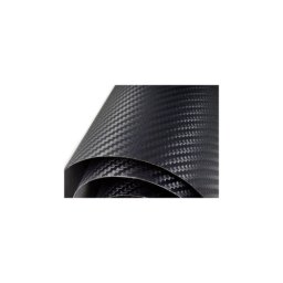 Folie carbon 3D neagra 1m x 1.5m, aplicare fara bule (CF-10BL/MQ-05)