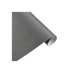 Rola folie carbon 3D gri antracit autoadeziva 1.27 m x 30 m KM9170
