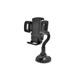 Suport telefon auto cu ventuza pentru parbriz, rotatie 360°, prindere sigura