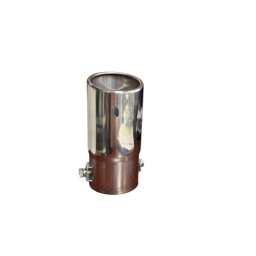 Ornament toba inox lucios, intrare 60 mm, prindere cu surub – cod A5X