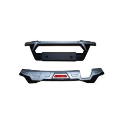 Set bullbar fata si spate din plastic pentru Dacia Sandero 2018+ (ART-SND-001)