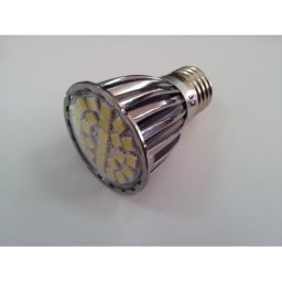 Bec LED E27 cu 24 SMD, 4.8W, 370 lm, lumina alb rece 5500–7000K