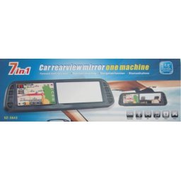 Oglinda retrovizoare auto cu GPS 7 în 1, monitor 4.3" HD si camera DVR