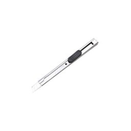 Cutter metalic 13 cm pentru taiat folie auto si geamuri, cu lama retractabila MR-77
