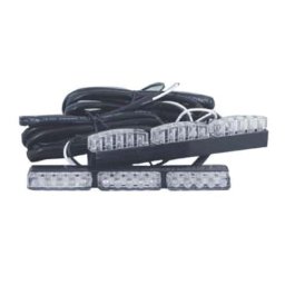 Set lumini de zi LED FL6011 12V, lumina albastra pentru auto