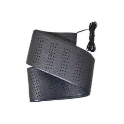 Husa volan cu snur, M 38 cm, piele ecologica antiderapanta, culori diverse